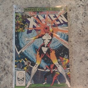 Uncanny X-Men #164‎ Marvel Comics 1st Binary Newsstand